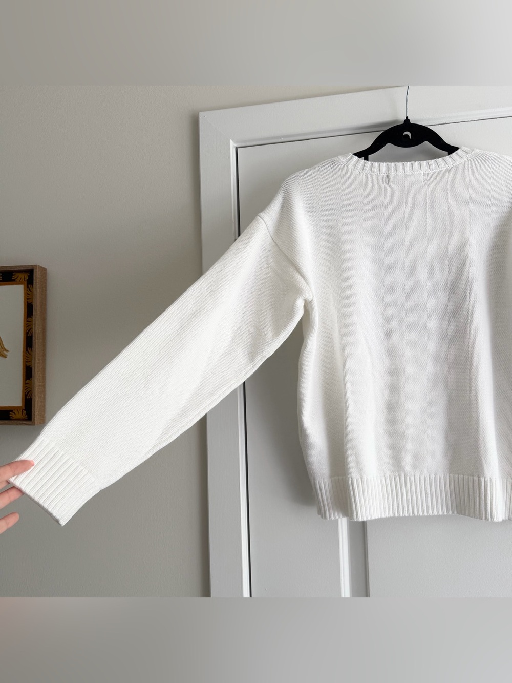 Lauren Ralph Lauren Intarsia Knit Dog Golden Retriever Sweater in White NWT - Picture 5 of 8